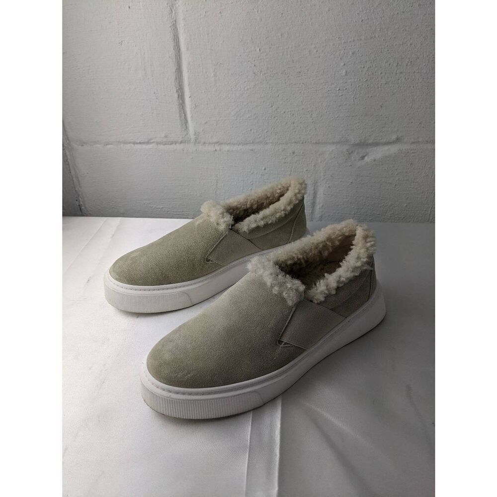 M.Gemi Italy Women's The Cerchio Shearling Shoe Size 38 EU 7.5 US‎ Slip On Lined